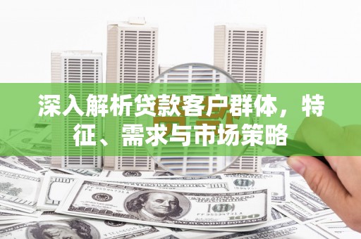 新泰深入解析贷款客户群体，特征、需求与市场策略