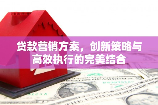 越西贷款营销方案，创新策略与高效执行的完美结合