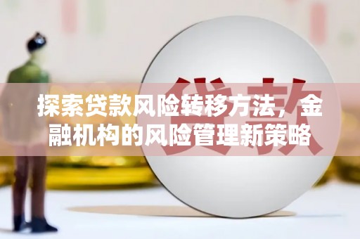 铁山探索贷款风险转移方法，金融机构的风险管理新策略