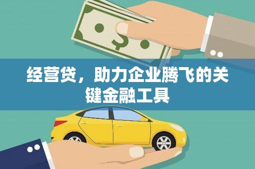 江东经营贷，助力企业腾飞的关键金融工具