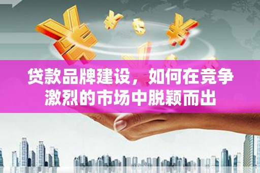 巧家贷款品牌建设，如何在竞争激烈的市场中脱颖而出