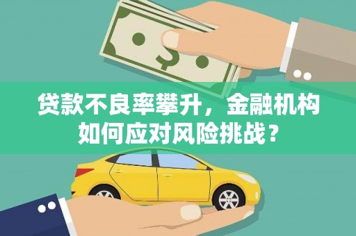 东至贷款不良率攀升，金融机构如何应对风险挑战？