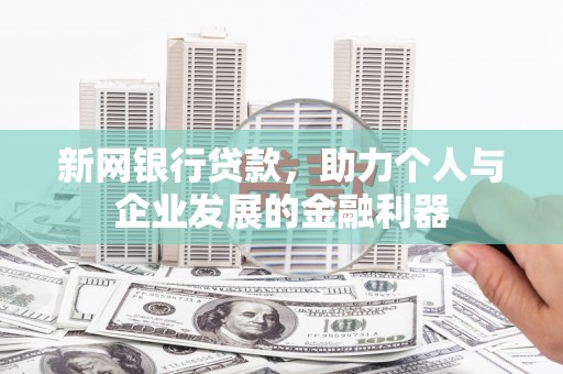 桑日新网银行贷款，助力个人与企业发展的金融利器