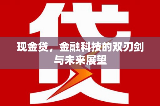 荣县现金贷，金融科技的双刃剑与未来展望