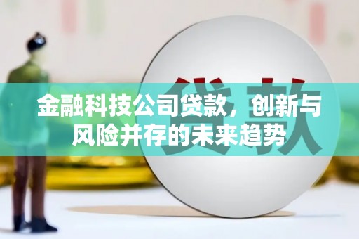 玉田金融科技公司贷款，创新与风险并存的未来趋势