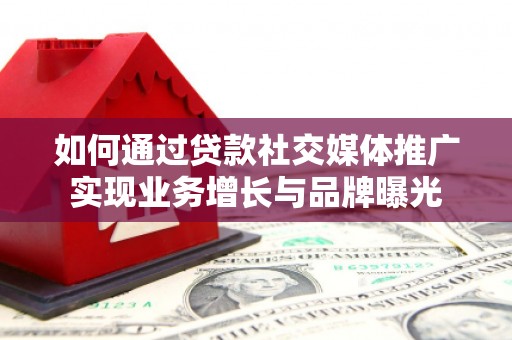 平镇如何通过贷款社交媒体推广实现业务增长与品牌曝光