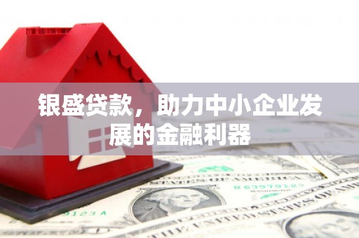 梁山银盛贷款，助力中小企业发展的金融利器