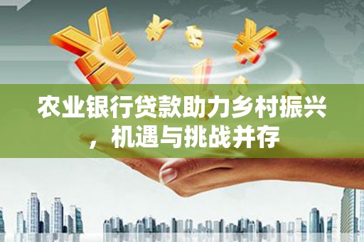 南充农业银行贷款助力乡村振兴，机遇与挑战并存