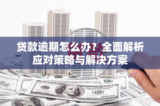 浮梁贷款逾期怎么办？全面解析应对策略与解决方案
